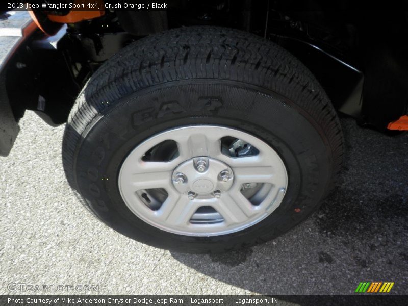 Crush Orange / Black 2013 Jeep Wrangler Sport 4x4