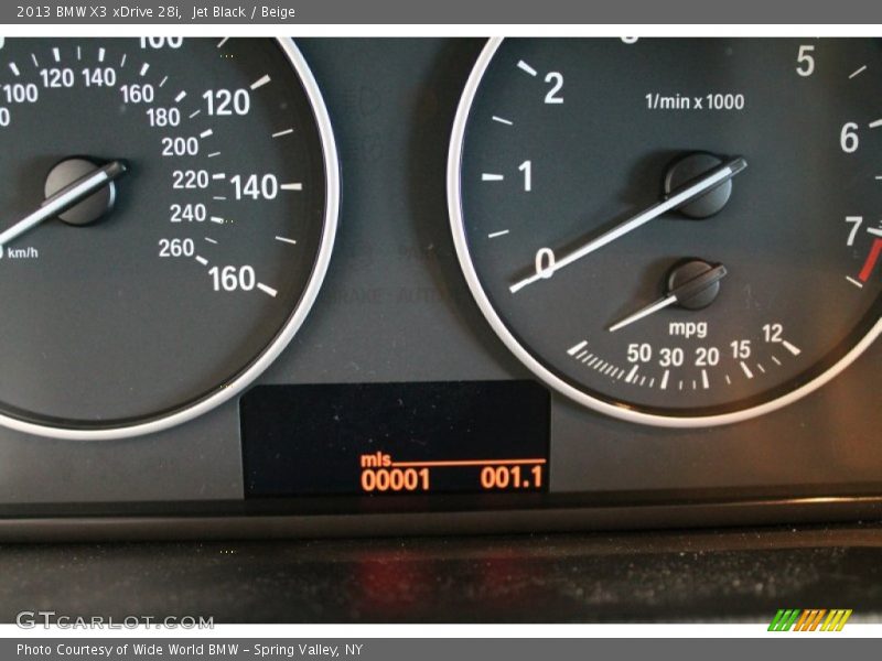 Jet Black / Beige 2013 BMW X3 xDrive 28i