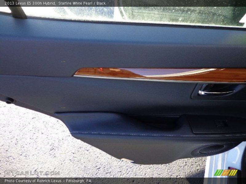 Starfire White Pearl / Black 2013 Lexus ES 300h Hybrid