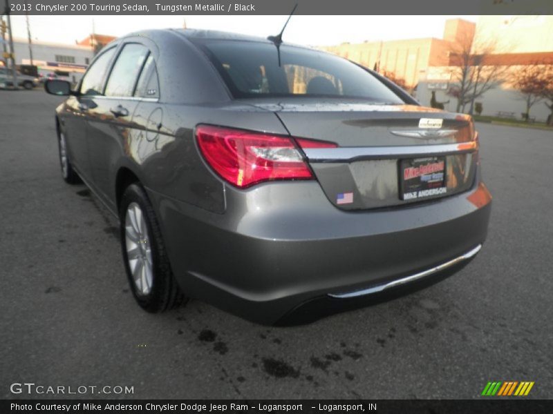 Tungsten Metallic / Black 2013 Chrysler 200 Touring Sedan