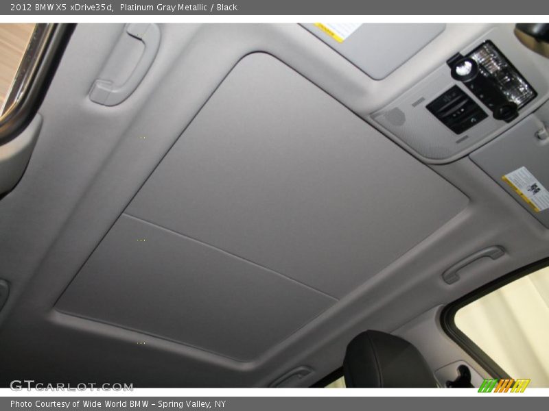 Sunroof of 2012 X5 xDrive35d
