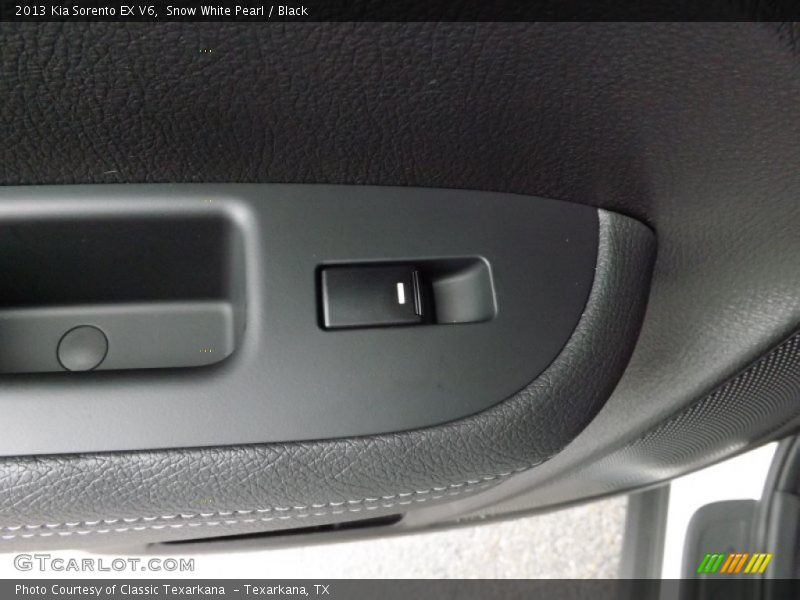 Snow White Pearl / Black 2013 Kia Sorento EX V6