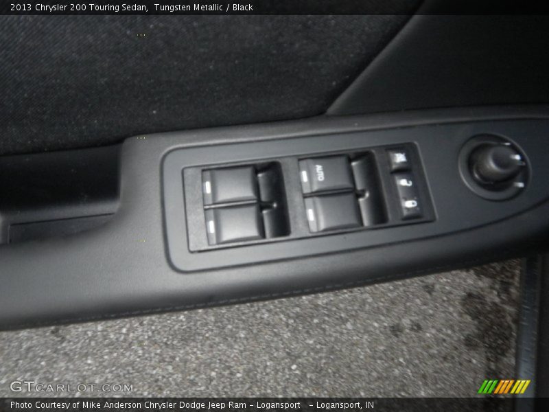 Tungsten Metallic / Black 2013 Chrysler 200 Touring Sedan