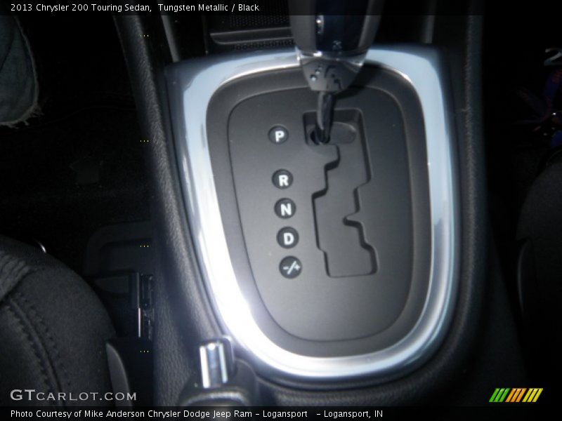 Tungsten Metallic / Black 2013 Chrysler 200 Touring Sedan