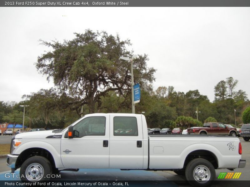  2013 F250 Super Duty XL Crew Cab 4x4 Oxford White