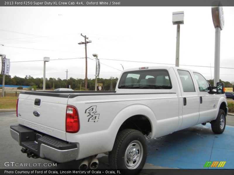  2013 F250 Super Duty XL Crew Cab 4x4 Oxford White