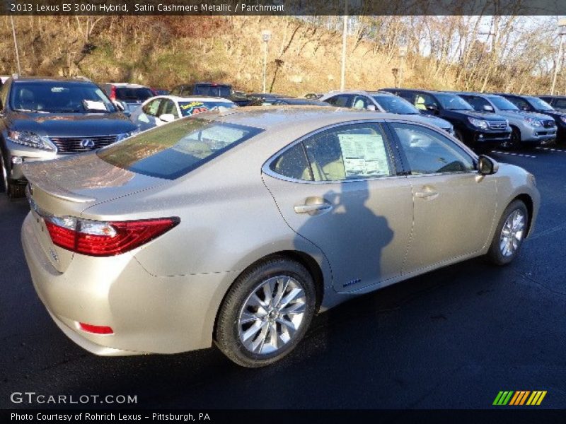 Satin Cashmere Metallic / Parchment 2013 Lexus ES 300h Hybrid