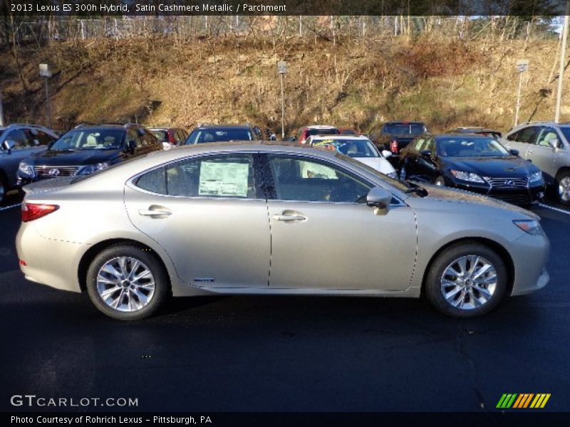 Satin Cashmere Metallic / Parchment 2013 Lexus ES 300h Hybrid