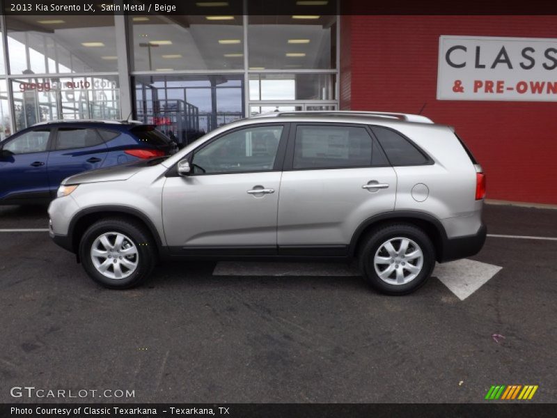 Satin Metal / Beige 2013 Kia Sorento LX