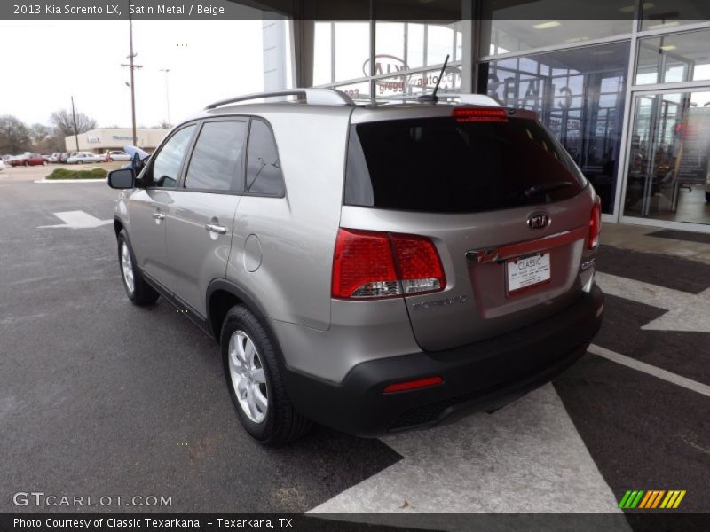 Satin Metal / Beige 2013 Kia Sorento LX