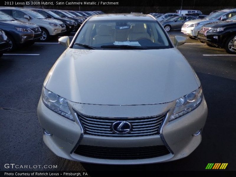 Satin Cashmere Metallic / Parchment 2013 Lexus ES 300h Hybrid