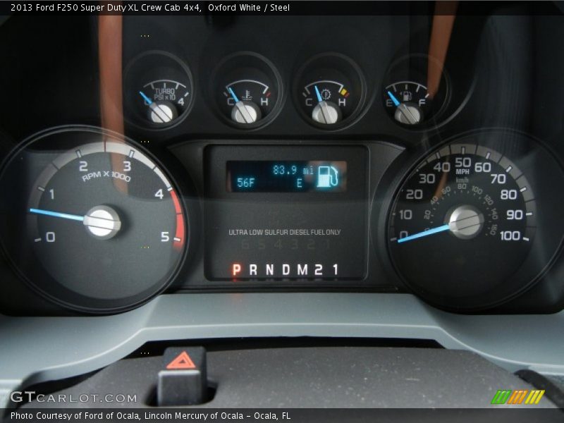  2013 F250 Super Duty XL Crew Cab 4x4 XL Crew Cab 4x4 Gauges