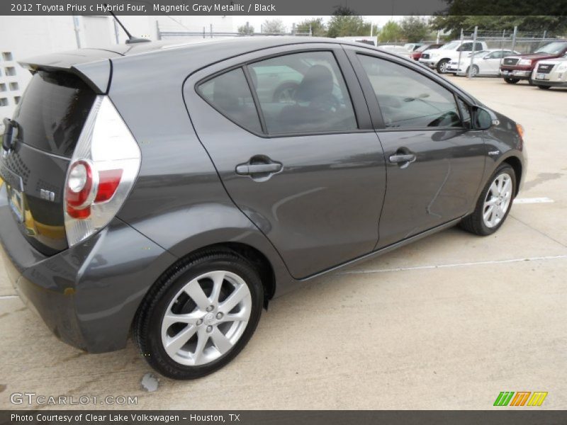 Magnetic Gray Metallic / Black 2012 Toyota Prius c Hybrid Four