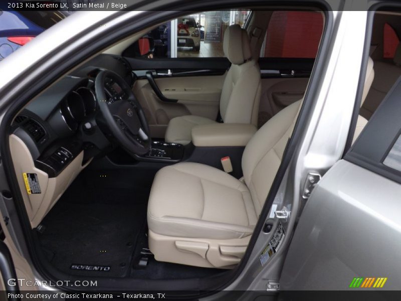 Satin Metal / Beige 2013 Kia Sorento LX