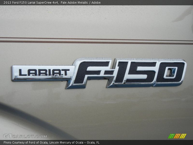 Pale Adobe Metallic / Adobe 2013 Ford F150 Lariat SuperCrew 4x4