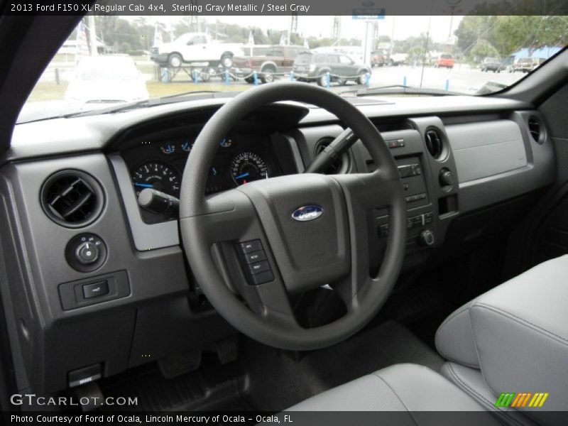 Dashboard of 2013 F150 XL Regular Cab 4x4