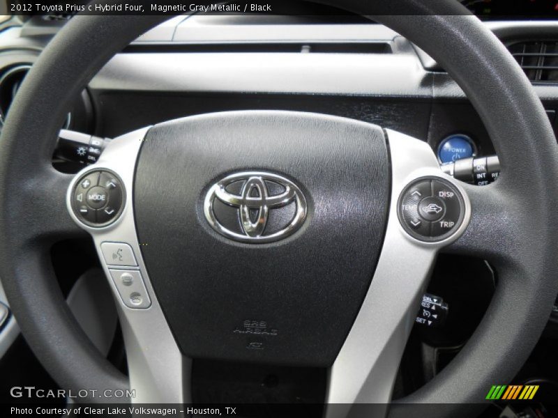  2012 Prius c Hybrid Four Steering Wheel