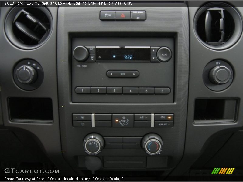Controls of 2013 F150 XL Regular Cab 4x4