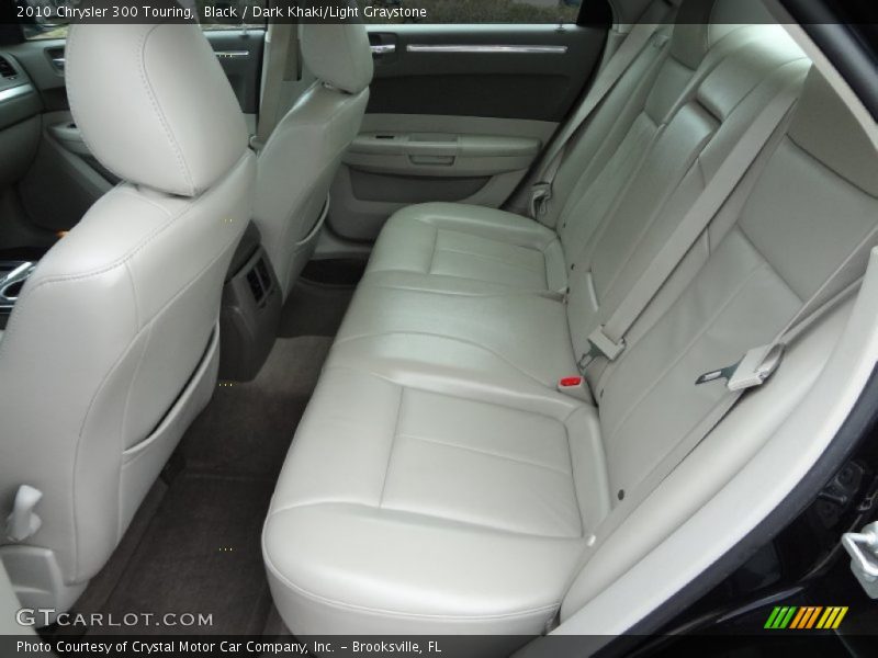 Black / Dark Khaki/Light Graystone 2010 Chrysler 300 Touring