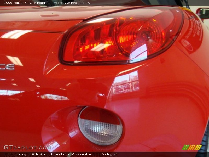 Aggressive Red / Ebony 2006 Pontiac Solstice Roadster