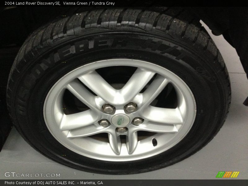 Vienna Green / Tundra Grey 2004 Land Rover Discovery SE