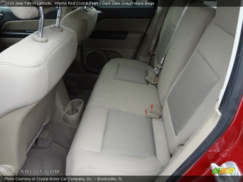 Inferno Red Crystal Pearl / Dark Slate Gray/Pebble Beige 2010 Jeep Patriot Latitude