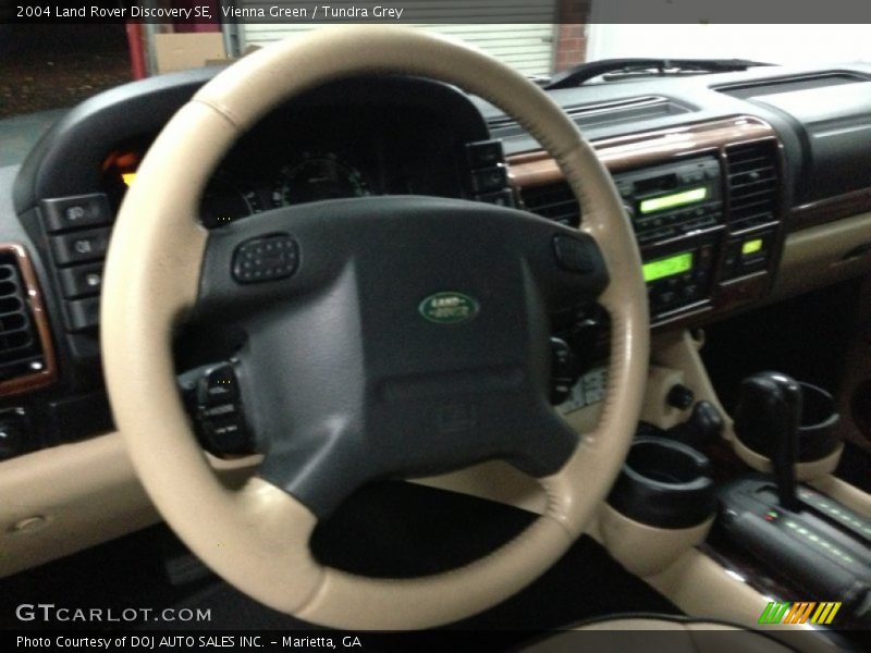 Vienna Green / Tundra Grey 2004 Land Rover Discovery SE