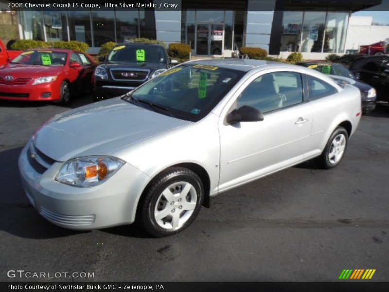 Ultra Silver Metallic / Gray 2008 Chevrolet Cobalt LS Coupe