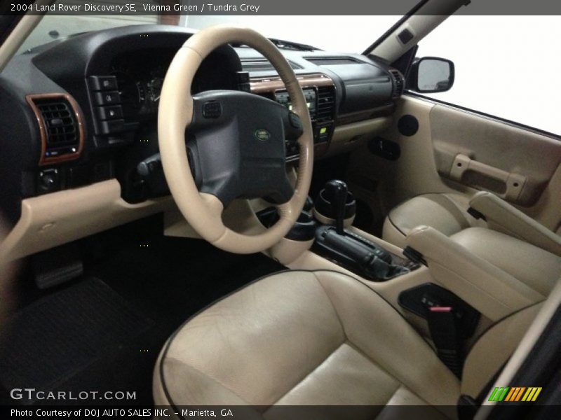 Vienna Green / Tundra Grey 2004 Land Rover Discovery SE