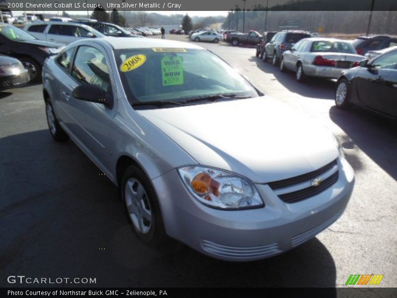 Ultra Silver Metallic / Gray 2008 Chevrolet Cobalt LS Coupe