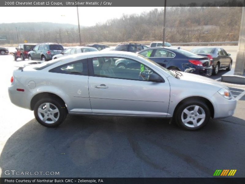 Ultra Silver Metallic / Gray 2008 Chevrolet Cobalt LS Coupe
