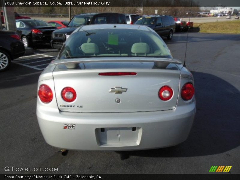 Ultra Silver Metallic / Gray 2008 Chevrolet Cobalt LS Coupe