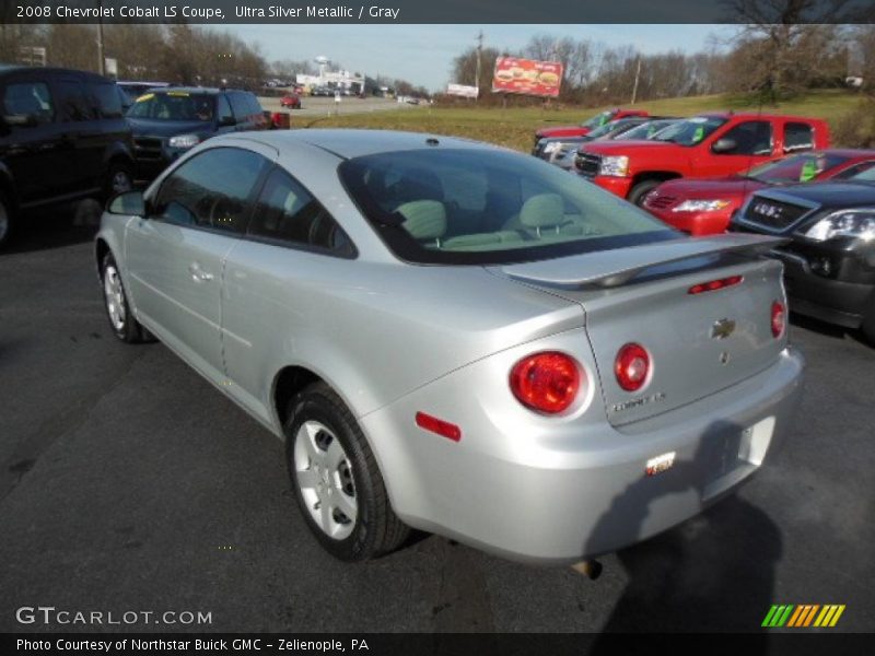 Ultra Silver Metallic / Gray 2008 Chevrolet Cobalt LS Coupe