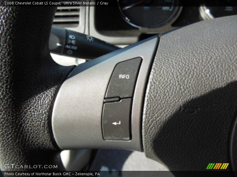 Ultra Silver Metallic / Gray 2008 Chevrolet Cobalt LS Coupe