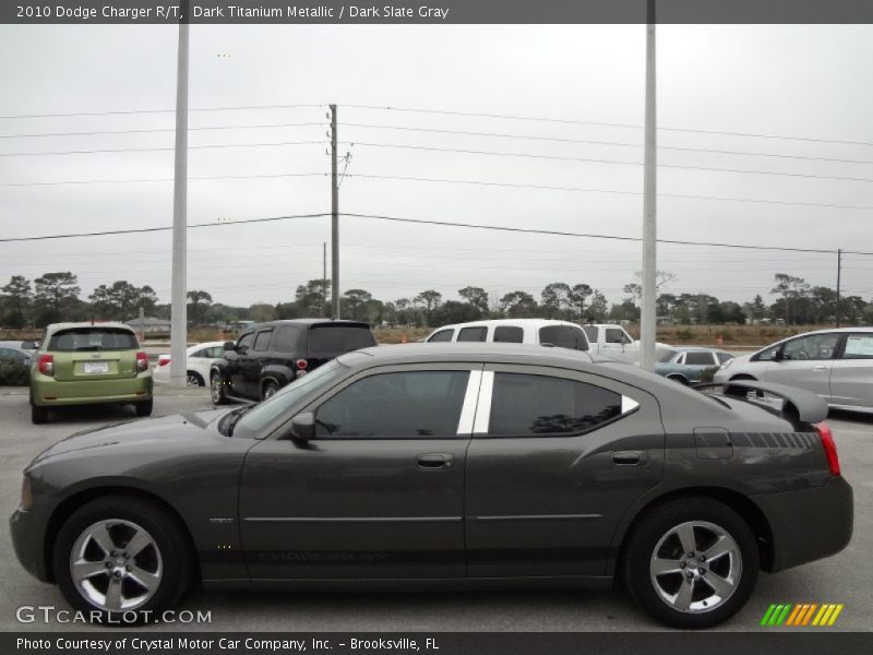 Dark Titanium Metallic / Dark Slate Gray 2010 Dodge Charger R/T