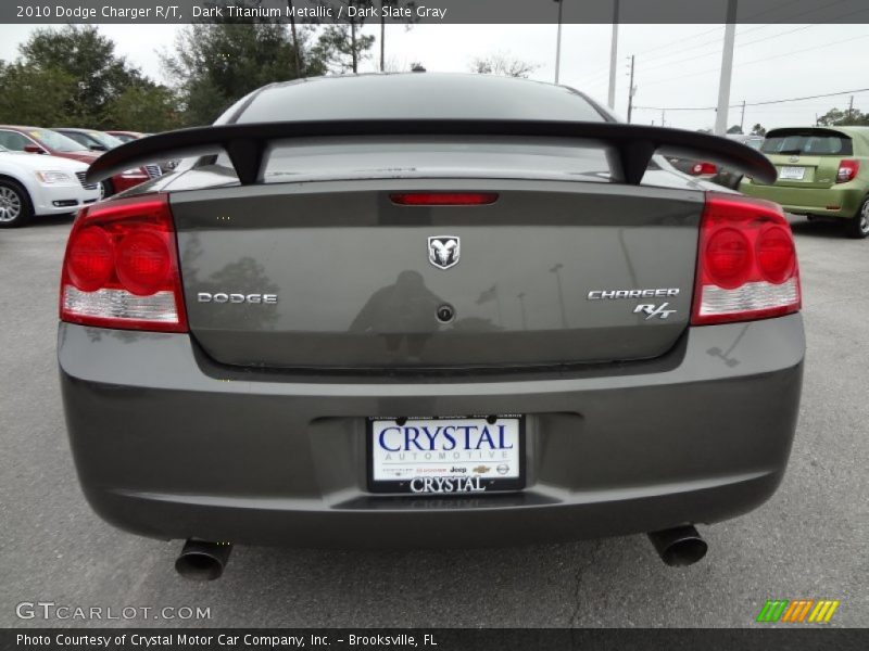 Dark Titanium Metallic / Dark Slate Gray 2010 Dodge Charger R/T