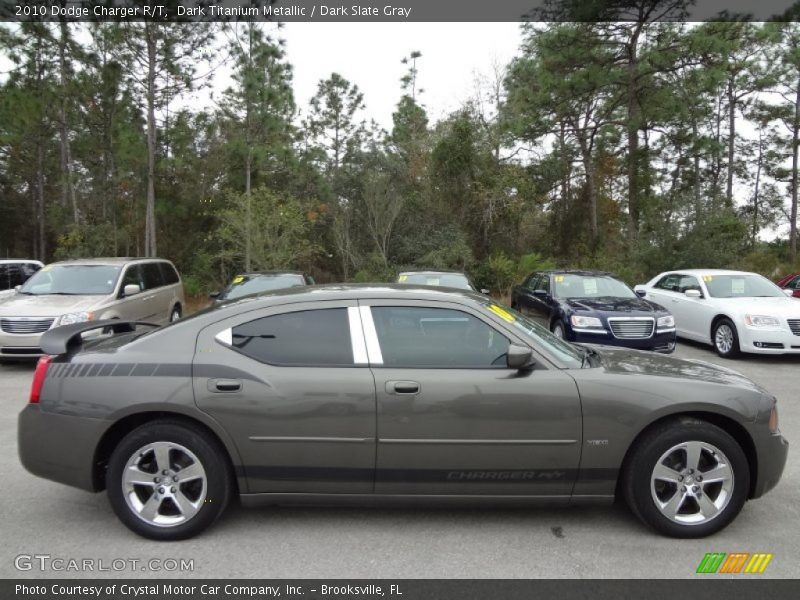 Dark Titanium Metallic / Dark Slate Gray 2010 Dodge Charger R/T