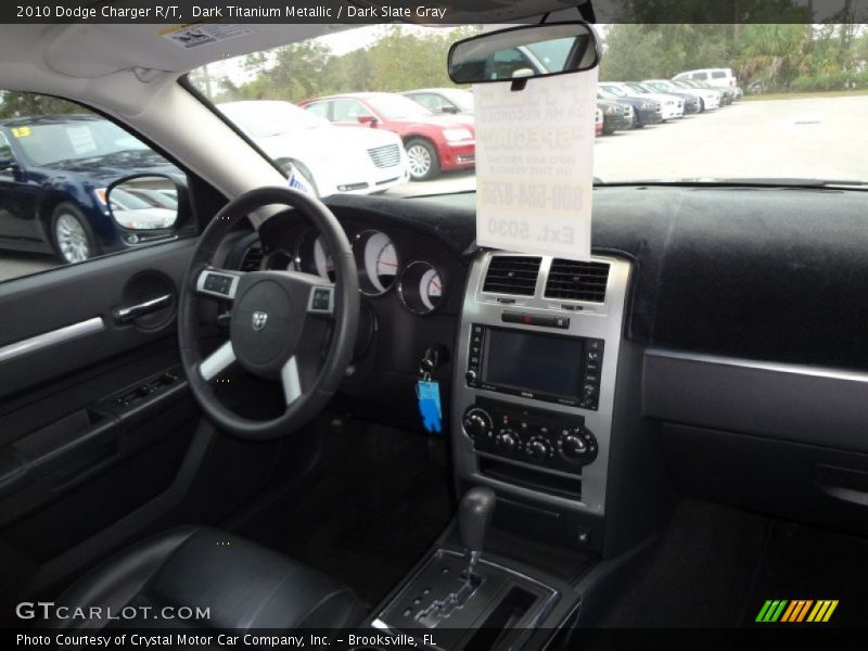 Dark Titanium Metallic / Dark Slate Gray 2010 Dodge Charger R/T