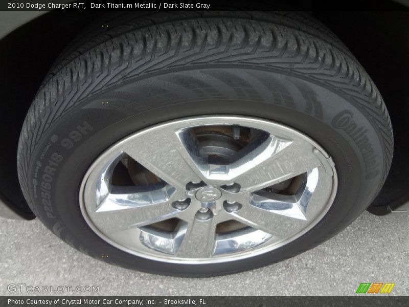 Dark Titanium Metallic / Dark Slate Gray 2010 Dodge Charger R/T