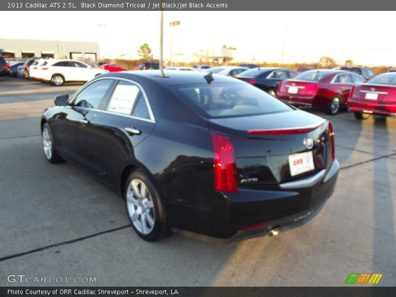 Black Diamond Tricoat / Jet Black/Jet Black Accents 2013 Cadillac ATS 2.5L