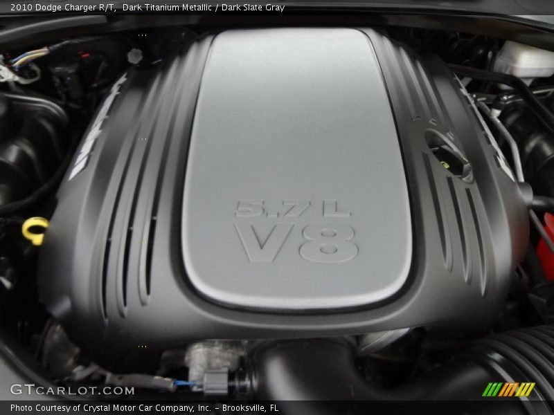 Dark Titanium Metallic / Dark Slate Gray 2010 Dodge Charger R/T