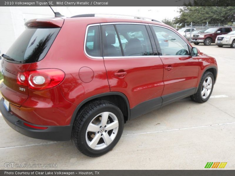 Wild Cherry Metallic / Charcoal 2010 Volkswagen Tiguan SE