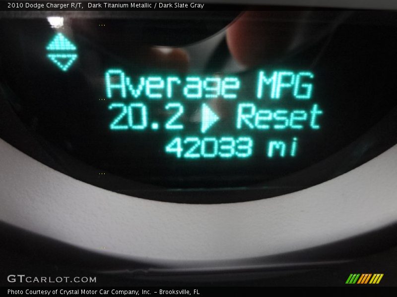 Dark Titanium Metallic / Dark Slate Gray 2010 Dodge Charger R/T