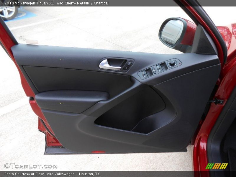 Wild Cherry Metallic / Charcoal 2010 Volkswagen Tiguan SE