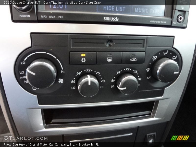 Dark Titanium Metallic / Dark Slate Gray 2010 Dodge Charger R/T