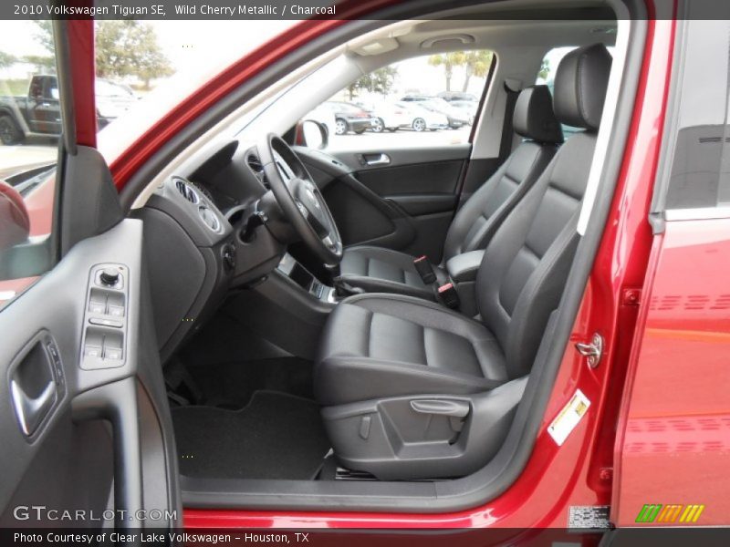 Wild Cherry Metallic / Charcoal 2010 Volkswagen Tiguan SE