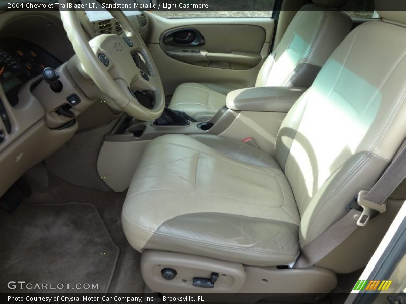 Sandstone Metallic / Light Cashmere 2004 Chevrolet TrailBlazer LT