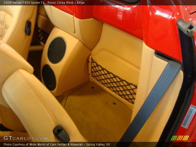 Rosso Corsa (Red) / Beige 2008 Ferrari F430 Spider F1