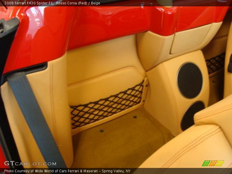 Rosso Corsa (Red) / Beige 2008 Ferrari F430 Spider F1