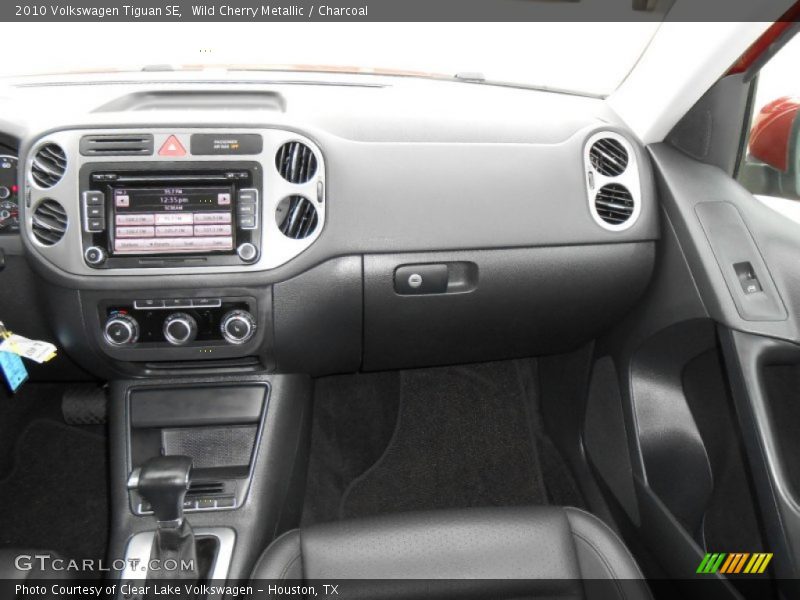 Wild Cherry Metallic / Charcoal 2010 Volkswagen Tiguan SE